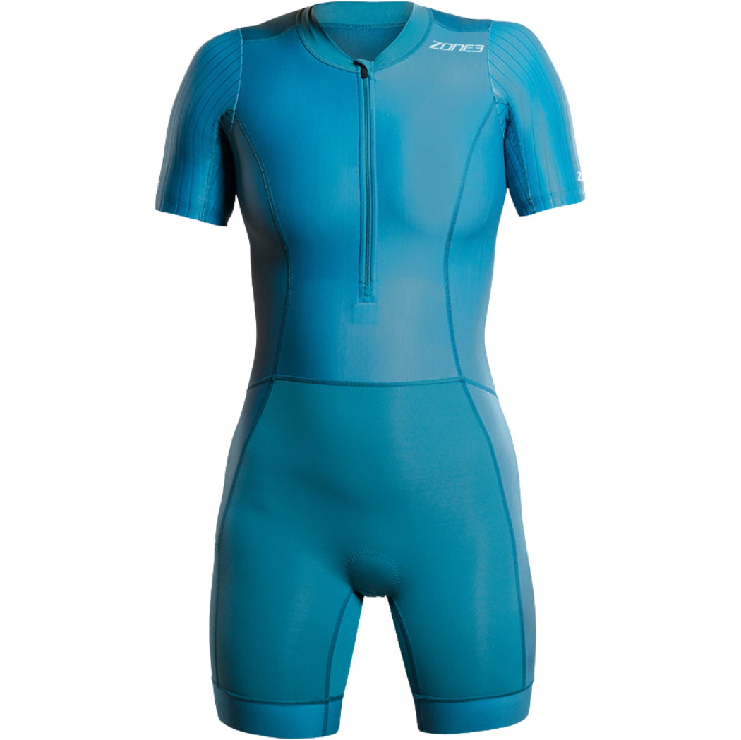 2026 ZONE3 Womens Activate+ Short Sleeve Trisuit TS26WACTP127 - Teal